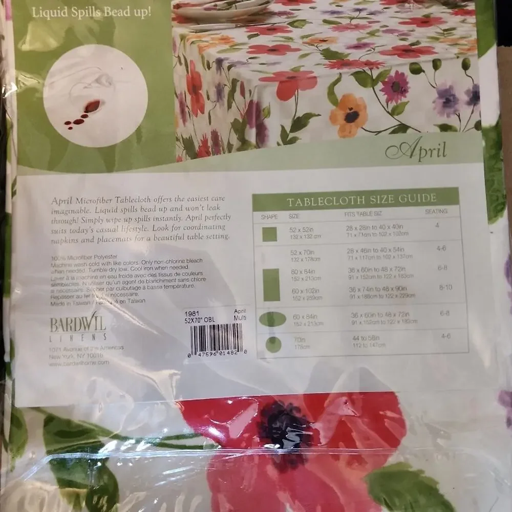 Microfiber Tablecloth - Picture 3 of 3